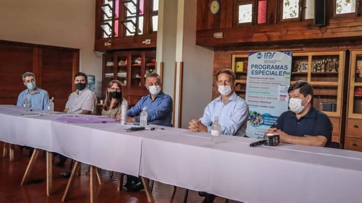 Eldorado: Se firmó un convenio entre IPS y el Hogar San Juan para la