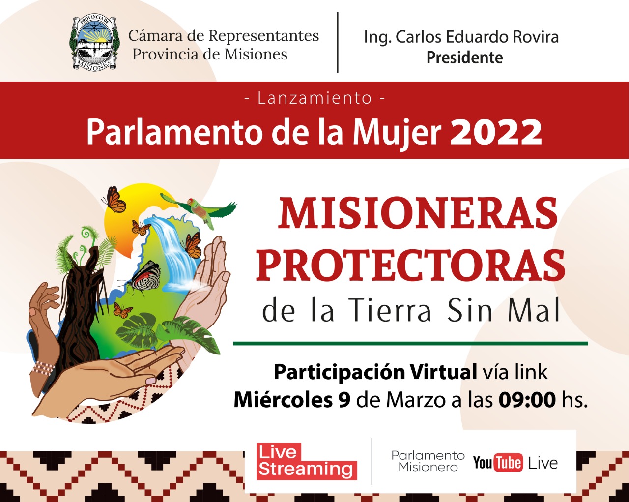 Se viene una nueva edición del Parlamento de la Mujer 2022 - Agencia de  Noticias Guacurari