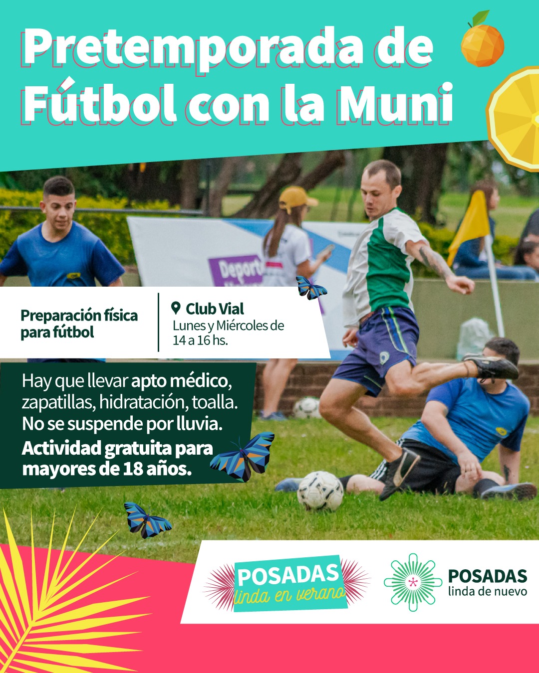 Pasión de multitudes: este lunes comenzará la Pretemporada de Fútbol  Municipal - Agencia de Noticias Guacurari